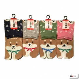 Chaussettes à orteil japonaises ShiBA iNU (extensible t34 à t39)