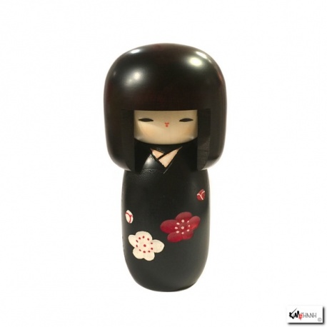 Kokeshi SAChInoHANA (h15cm)