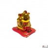 Maneki Neko animé 100% SOLAiRE richesse doré h8cm