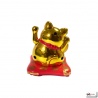 Maneki Neko animé 100% SOLAiRE richesse doré h8cm