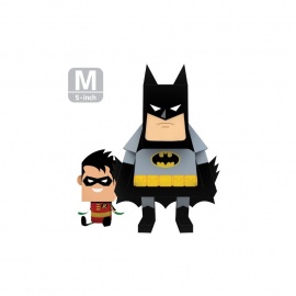 momot Batman + Robin (M 13cm monté)