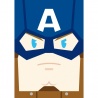 momot Captain America + Soldat de l'Hiver (M 13cm monté)