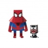 momot Spiderman + Venom (M 13cm monté)