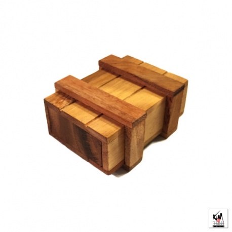 Casse-tête en bois SECRET BOX (9.5cm)