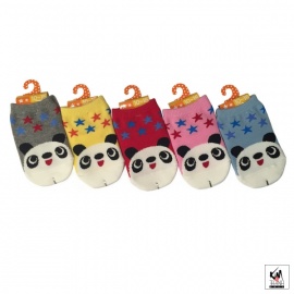 Chaussettes pour bébé PANdA éTOiLES (extensible 3 à 24 mois)