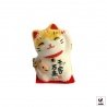 Maneki Neko MiNi TRiO en porcelaine japonaise (h3.4cm)