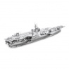 Miniature à monter en métal USS ThEOdORE ROOSEVELT CVN-71 (L20.3cm)