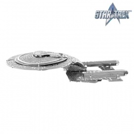 Miniature à monter en métal Star Trek® U.S.S ENTERPRiSE NCC-1701-D (1987) (L12.7cm)