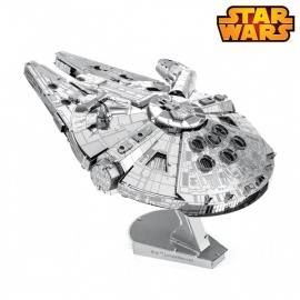 Miniature à monter en métal Star Wars® FAUCON MiLLéNiUM (L7cm)