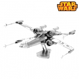 Miniature à monter en métal Star Wars X-WiNG (L10.2cm)