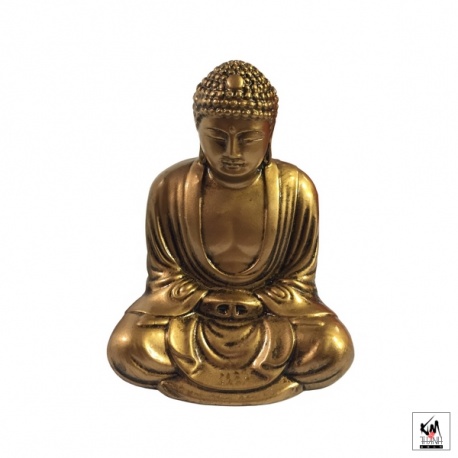 Bouddha de KAMAKURA en résine doré (h11cm)