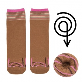 Doughnut Socks Berry Chocolate (Fraise chocolat) extensible de t36 à t45