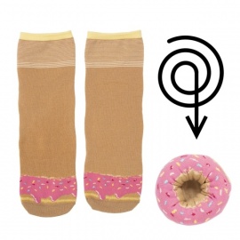 Doughnut Socks Berry Sprinkles (Fraise) extensible de t36 à t45