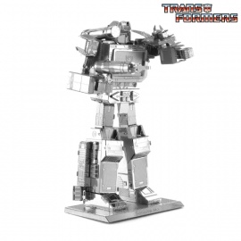 Miniature à monter en métal Transformers SOUNdWAVE (h8.6cm)