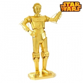 Miniature à monter en métal Star Wars® Z6-PO (h12cm)