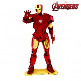 Miniature à monter en métal Avengers® iRON MAN (h12cm)