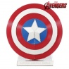 Miniature à monter en métal Avengers BOUCLiER de CAPTAiN AMéRiCA (h5.8cm)