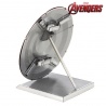 Miniature à monter en métal Avengers BOUCLiER de CAPTAiN AMéRiCA (h5.8cm)