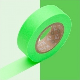 masking tape basic shocking green (vert vif) 15mm*10m