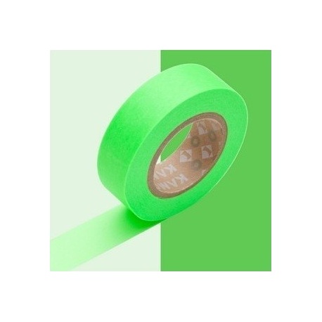 masking tape basic shocking green (vert vif) 15mm*10m