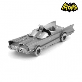 Miniature à monter en métal Batman® BATMObiLE 1966 (L8.9cm)