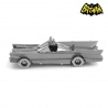 Miniature à monter en métal Batman BATMObiLE 1966 (L8.9cm)