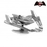 Miniature à monter en métal Batman vs. Superman BATWiNG 2016 (L9.7cm)