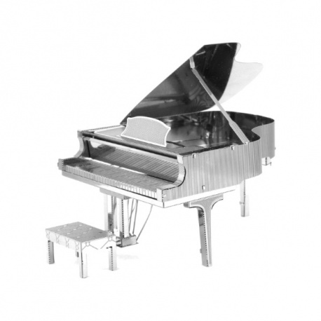 Miniature à monter en métal instrument de musique PiANO à QUEUE (h7.5cm)