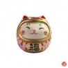 Maneki Neko DARUMA SAKURA doré (h5.2cm)