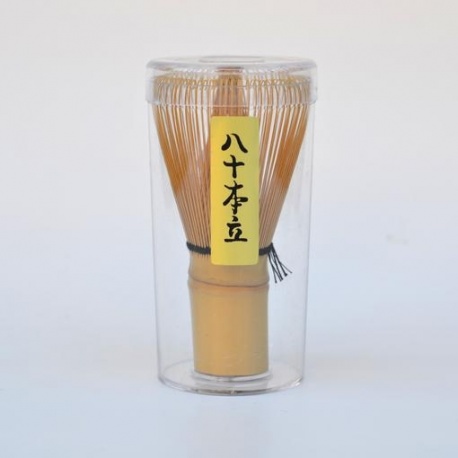 Fouet à thé pour le matcha en bambou chasen 茶筅 h10.5cm