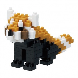 nanoblock mini PANdA ROUX (+ de 130 pièces) [NBC_194]