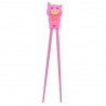 Baguettes enfant COChON ROSE en silicone