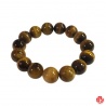 Bracelet perles en OEiL de TiGRE 14mm