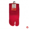 Chaussettes à orteil japonaises UNiES rouges (extensible t34 à t39)