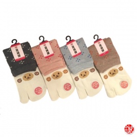 Chaussettes à orteil japonaises MOUTON (extensible t34 à t39)