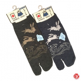 Soquettes à orteil japonaises LAPiNS ASANOhA (extensible t39 à t44)