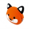 Porte-monnaie mimi POCHi Friends FOX 狐 le renard en en silicone