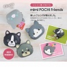 Porte-monnaie mimi POCHi Friends TUXEdO CAT ハチワレ le chat grognon en silicone