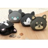 Porte-monnaie mimi POCHi Friends TUXEdO CAT ハチワレ le chat grognon en silicone