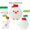 Porte-monnaie mimi POCHi Friends 3D KOKECOCCO le coq コケコッコ en silicone