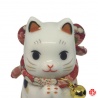 Maneki Neko PRièRE en porcelaine japonaise h6.5cm