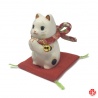 Maneki Neko PRièRE en porcelaine japonaise h6.5cm