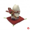 Maneki Neko PRièRE en porcelaine japonaise h6.5cm