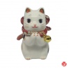 Maneki Neko PRièRE en porcelaine japonaise h6.5cm