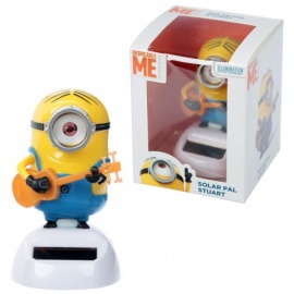 Flip-flap figurine solaire MiNiON™ Stuart (h9cm)