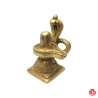 Shiva lingam en laiton (h8cm)