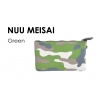 Trousse en silicone NUU MEISA camouflage vert/noir 17.5*11cm