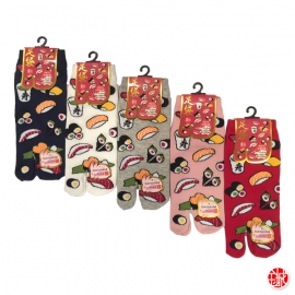 Tabi Socks S - Soquettes à orteil japonaises SUShiS (extensible t34 à t39)