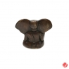 Ganesh assis en laiton bronze (h4.5cm)