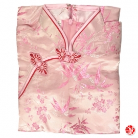 Robe chinoise (qipao 旗袍) enfant ROSE motif 3 AMiS ROSE